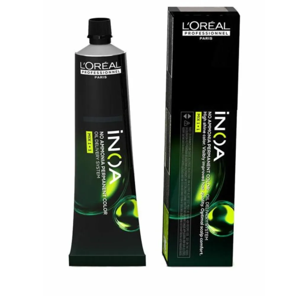 Loreal Crema Colorante INOA Sin Amoniaco 60ml - 6.3 Rubio Oscuro Dorado
